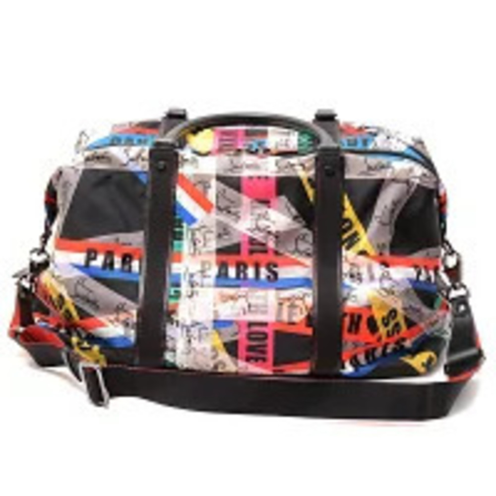 Christian Louboutin Paris Lisboa Boston Bag Multicolor - Picture 2 of 9
